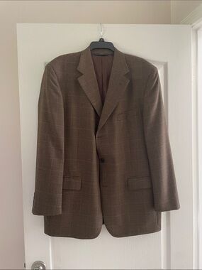 Brooks Brothers Brown Houndstooth Sport Coat